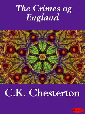 cover image of The Crimes of England